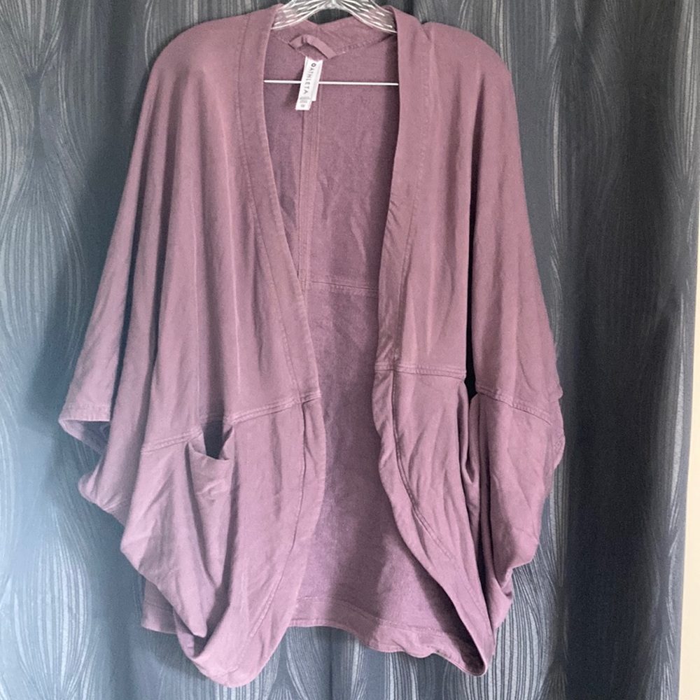 Athleta cocoon wrap purple